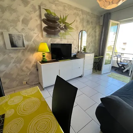 Apartment Studio In The Heart Of Les Pins With Magnificent Sea View Terrace *