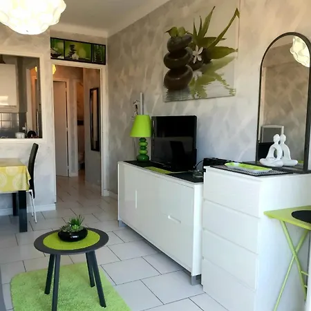 Apartment Studio In The Heart Of Les Pins With Magnificent Sea View Terrace *